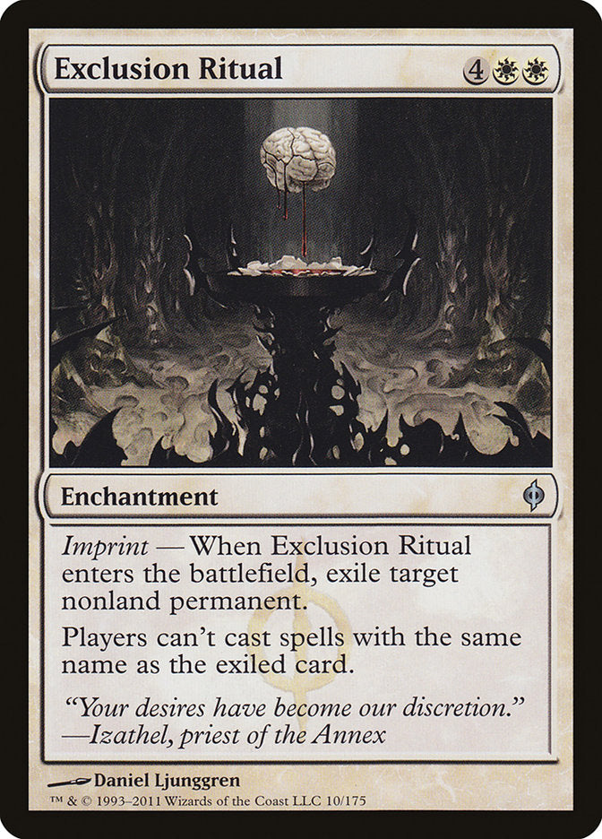 Exclusion Ritual [New Phyrexia] | Card Merchant Takapuna