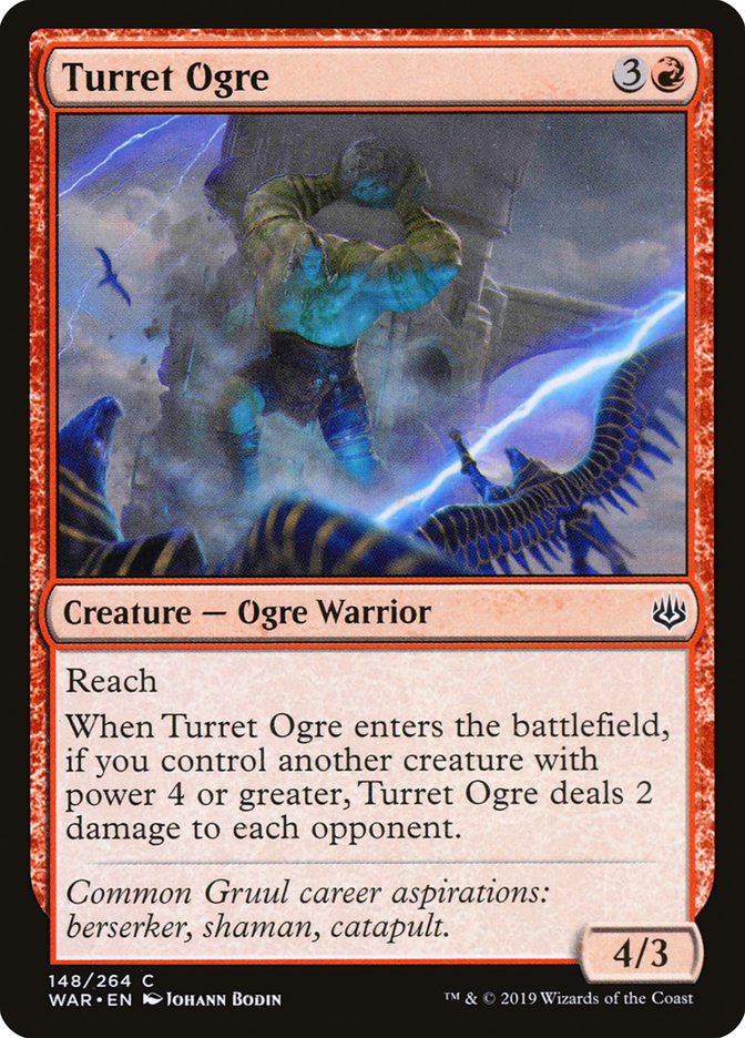 Turret Ogre [War of the Spark] | Card Merchant Takapuna