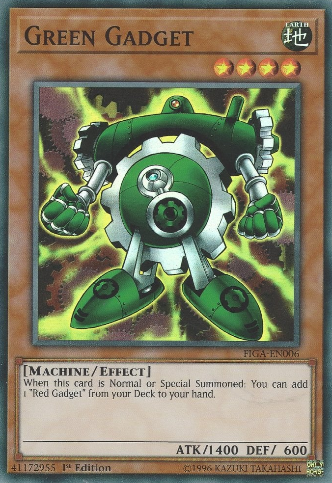 Green Gadget [FIGA-EN006] Super Rare | Card Merchant Takapuna