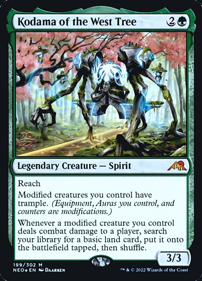 Kodama of the West Tree [Kamigawa: Neon Dynasty Prerelease Promos] | Card Merchant Takapuna