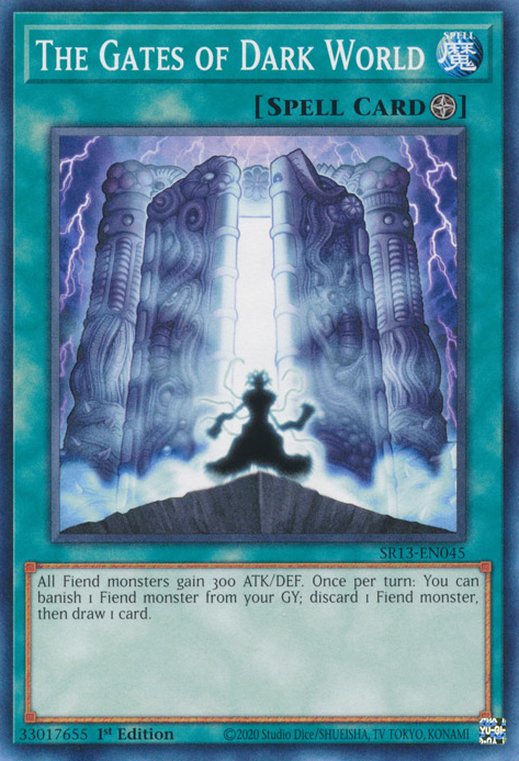 The Gates of Dark World [SR13-EN045] Common | Card Merchant Takapuna