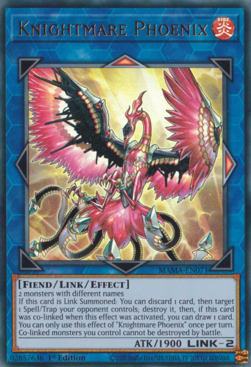 Knightmare Phoenix [MAMA-EN071] Ultra Rare | Card Merchant Takapuna