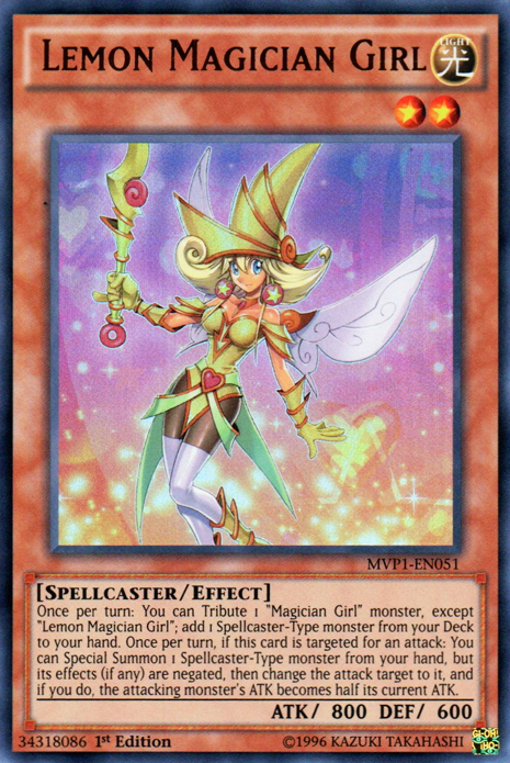 Lemon Magician Girl [MVP1-EN051] Ultra Rare | Card Merchant Takapuna