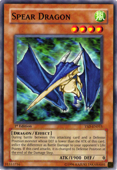 Spear Dragon [YSD-EN015] Common | Card Merchant Takapuna