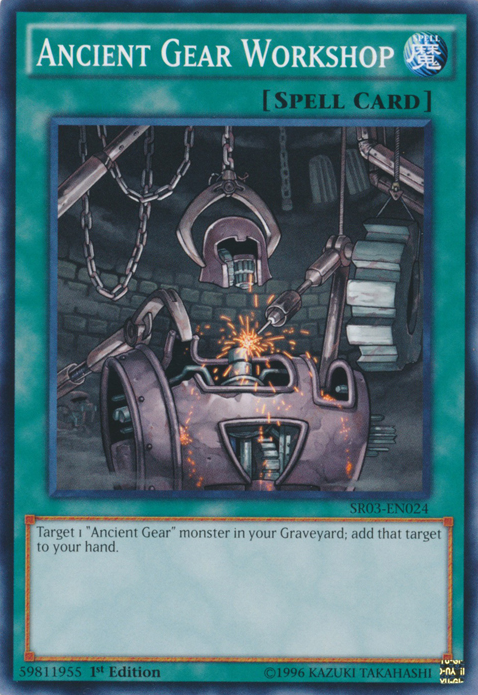 Ancient Gear Workshop [SR03-EN024] Common | Card Merchant Takapuna