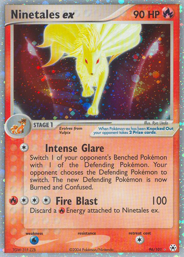 Ninetales ex (96/101) [EX: Hidden Legends] | Card Merchant Takapuna