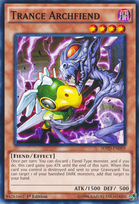 Trance Archfiend [SDPD-EN019] Common | Card Merchant Takapuna