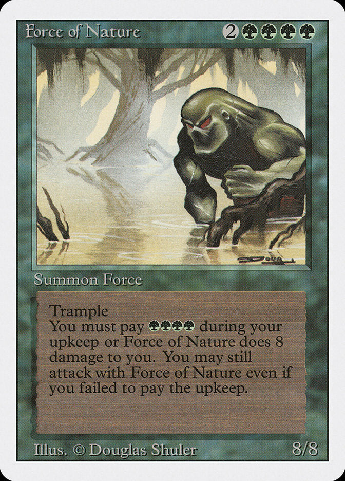 Force of Nature [Revised Edition] | Card Merchant Takapuna