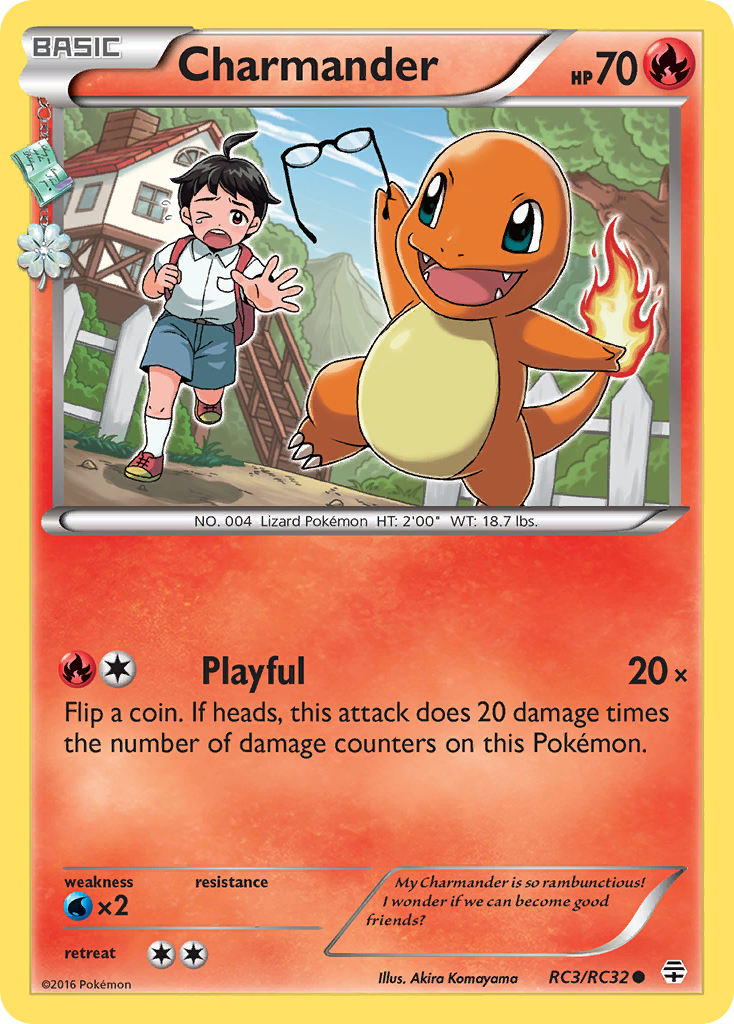 Charmander (RC3/RC32) [XY: Generations] | Card Merchant Takapuna