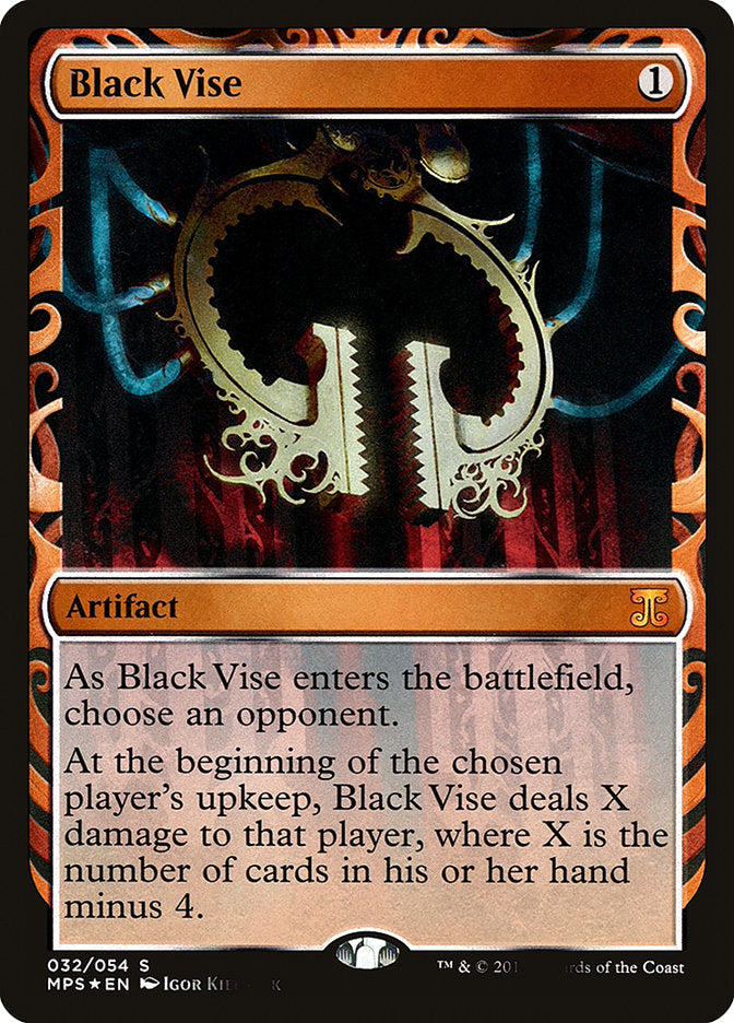 Black Vise [Kaladesh Inventions] | Card Merchant Takapuna