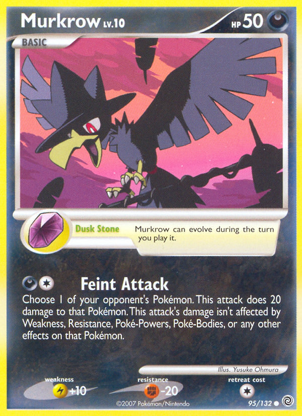 Murkrow (95/132) [Diamond & Pearl: Secret Wonders] | Card Merchant Takapuna