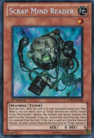 Scrap Mind Reader [STBL-EN084] Secret Rare | Card Merchant Takapuna