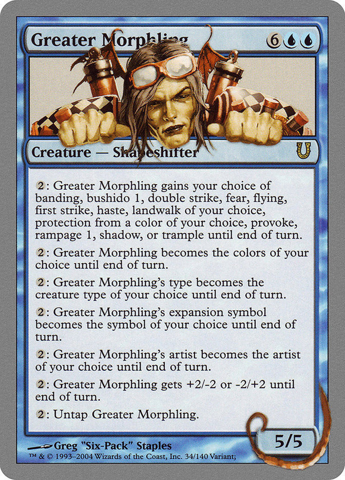 Greater Morphling [Unhinged] | Card Merchant Takapuna