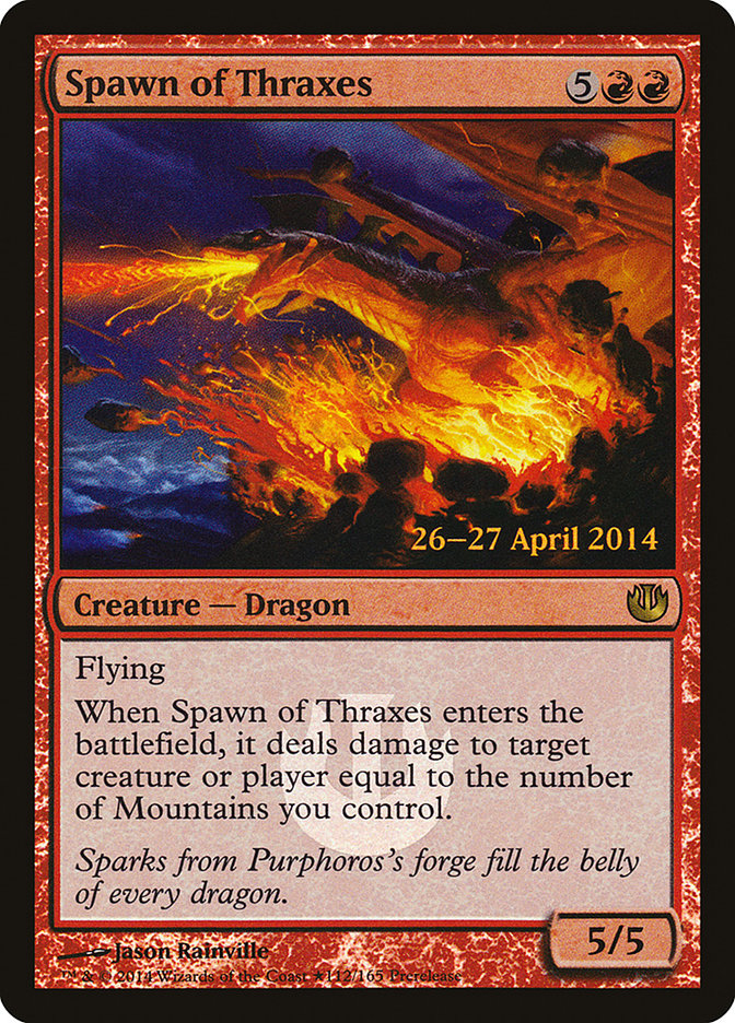 Spawn of Thraxes [Journey into Nyx Prerelease Promos] | Card Merchant Takapuna