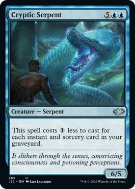 Cryptic Serpent [Jumpstart 2022] | Card Merchant Takapuna