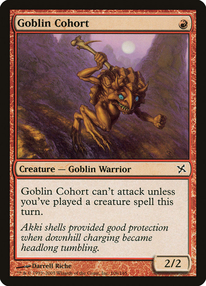 Goblin Cohort [Betrayers of Kamigawa] | Card Merchant Takapuna