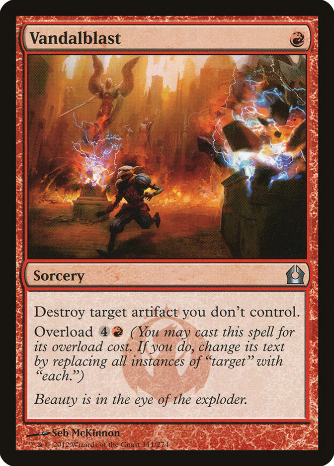 Vandalblast [Return to Ravnica] | Card Merchant Takapuna