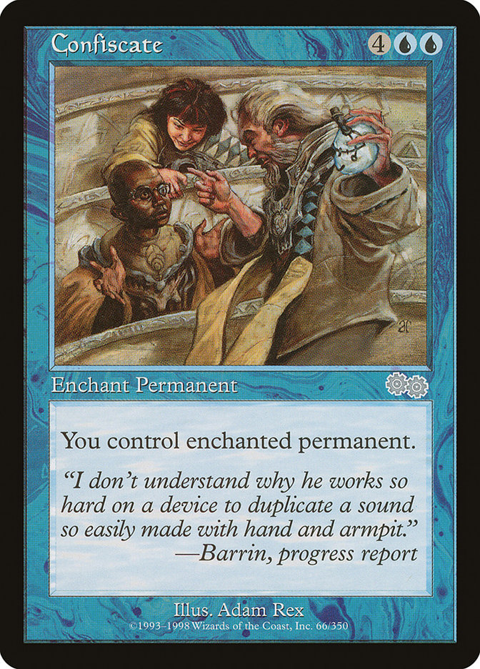 Confiscate [Urza's Saga] | Card Merchant Takapuna