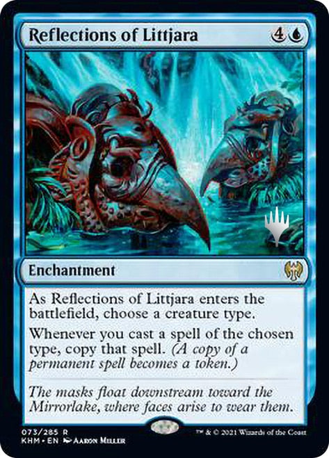 Reflections of Littjara (Promo Pack) [Kaldheim Promos] | Card Merchant Takapuna