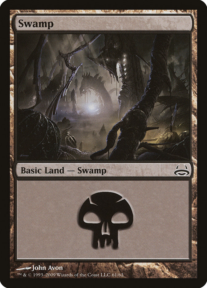 Swamp (61) [Duel Decks: Divine vs. Demonic] | Card Merchant Takapuna