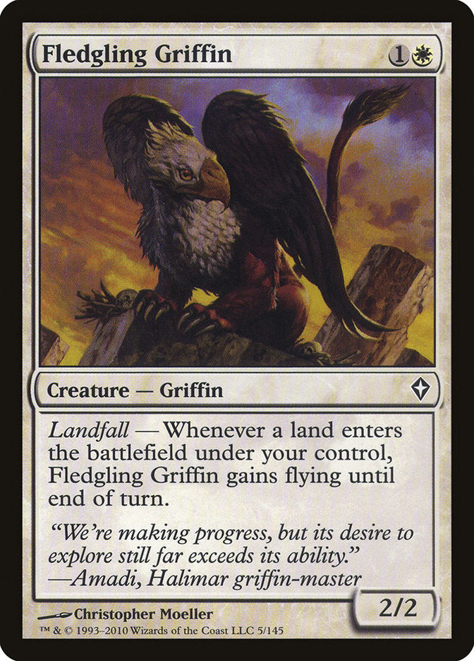 Fledgling Griffin [Worldwake] | Card Merchant Takapuna