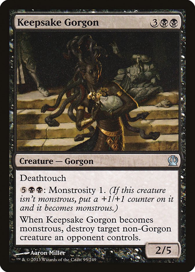 Keepsake Gorgon [Theros] | Card Merchant Takapuna