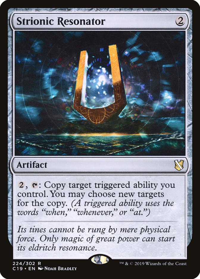 Strionic Resonator [Commander 2019] | Card Merchant Takapuna