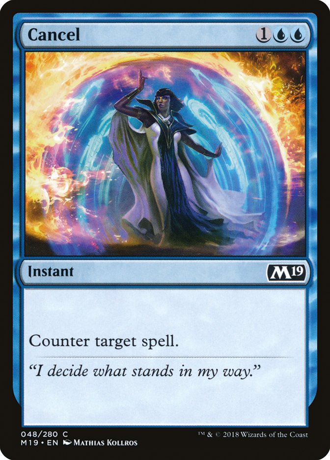 Cancel [Core Set 2019] | Card Merchant Takapuna