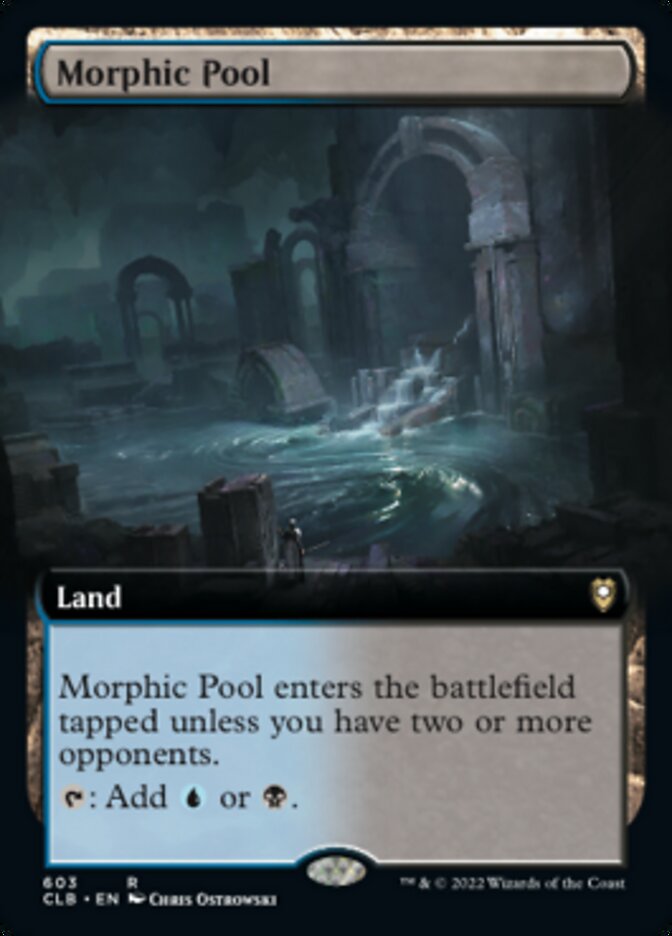 Morphic Pool (Extended Art) [Commander Legends: Battle for Baldur's Gate] | Card Merchant Takapuna