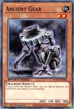 Ancient Gear [SGX1-END08] Common | Card Merchant Takapuna