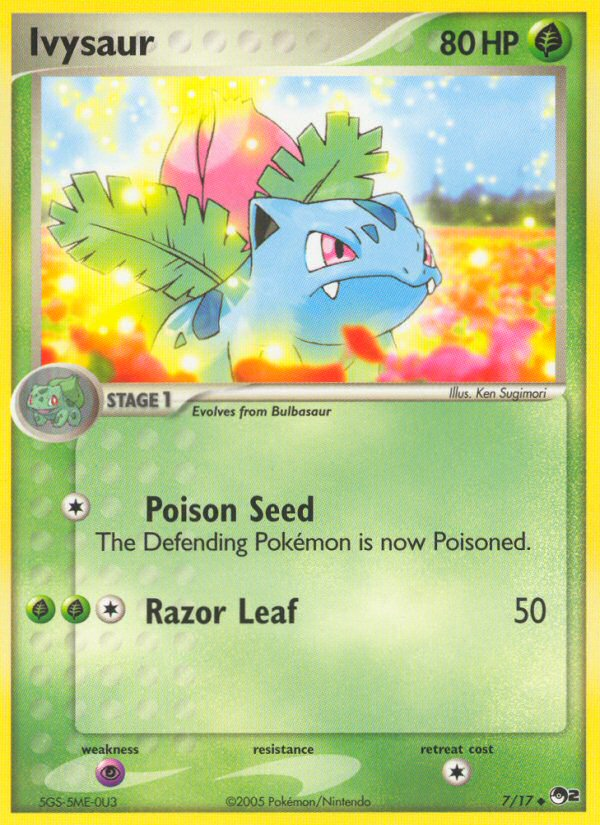 Ivysaur (7/17) [POP Series 2] | Card Merchant Takapuna