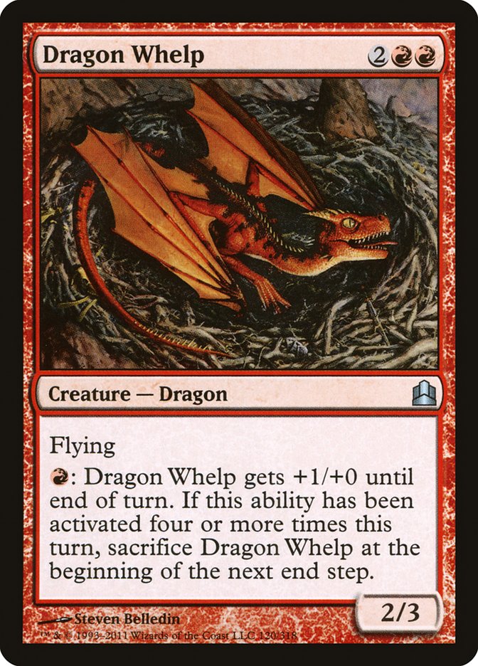 Dragon Whelp [Commander 2011] | Card Merchant Takapuna