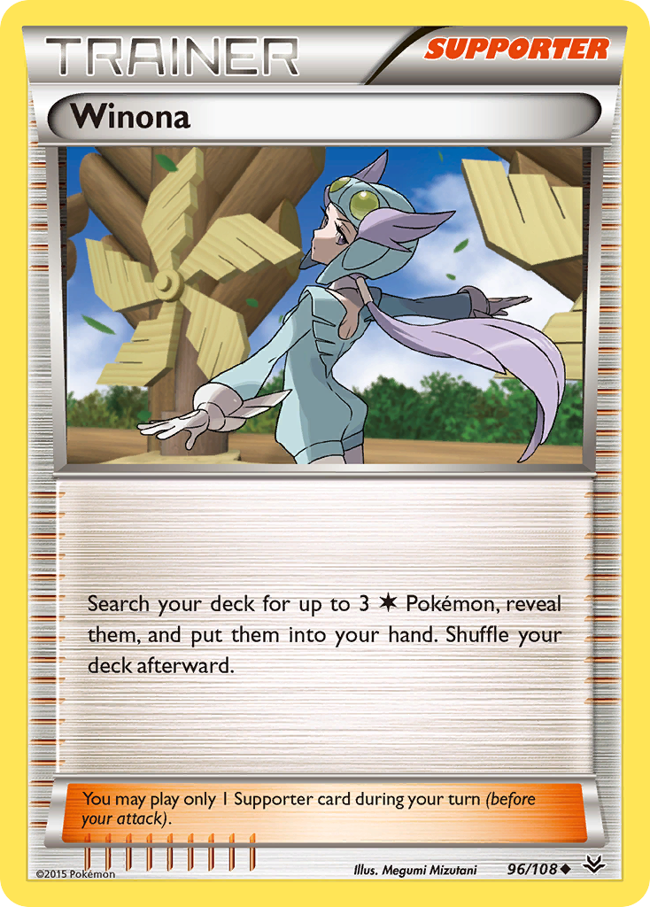 Winona (96/108) [XY: Roaring Skies] | Card Merchant Takapuna