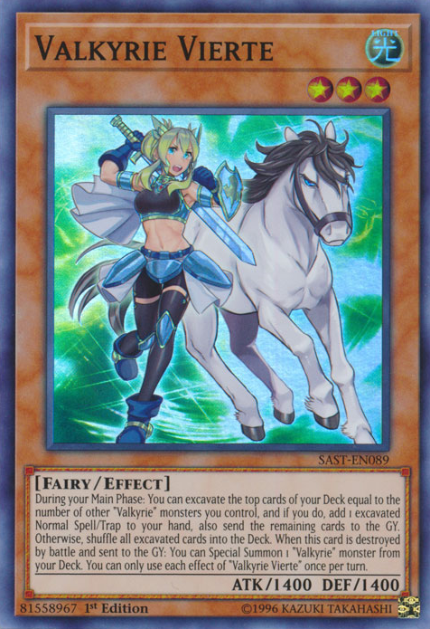 Valkyrie Vierte [SAST-EN089] Super Rare | Card Merchant Takapuna