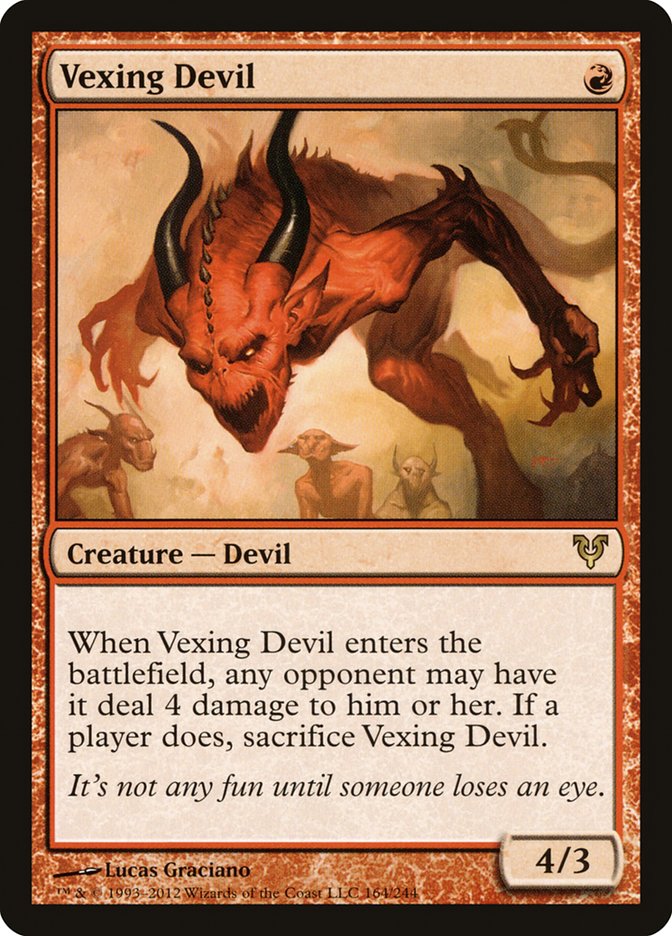 Vexing Devil [Avacyn Restored] | Card Merchant Takapuna