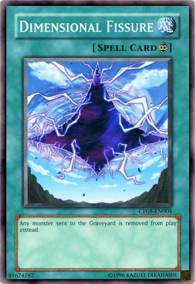 Dimensional Fissure [CP08-EN004] Super Rare | Card Merchant Takapuna