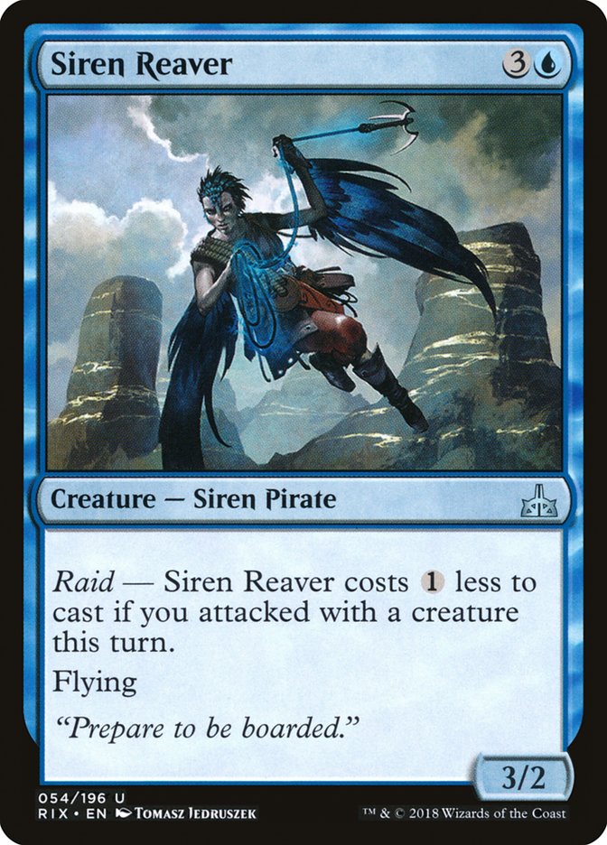 Siren Reaver [Rivals of Ixalan] | Card Merchant Takapuna