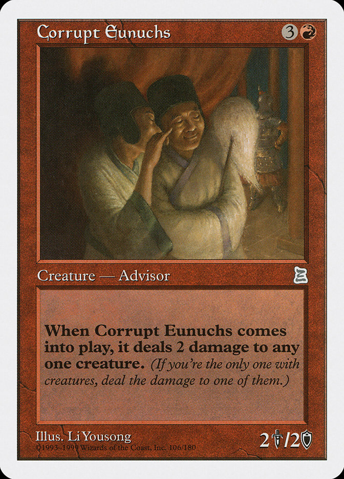 Corrupt Eunuchs [Portal Three Kingdoms] | Card Merchant Takapuna