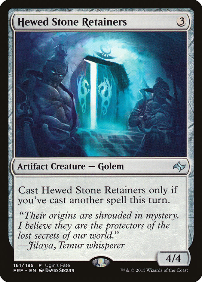 Hewed Stone Retainers [Ugin's Fate] | Card Merchant Takapuna