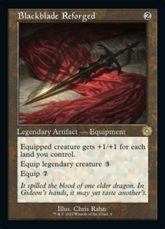 Blackblade Reforged (Retro) [The Brothers' War Retro Artifacts] | Card Merchant Takapuna