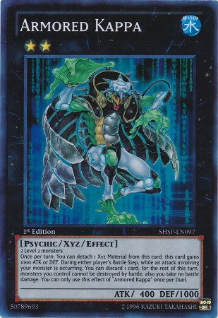 Armored Kappa [SHSP-EN097] Super Rare | Card Merchant Takapuna