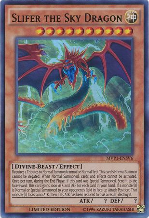 Slifer the Sky Dragon [MVP1-ENSV6] Ultra Rare | Card Merchant Takapuna