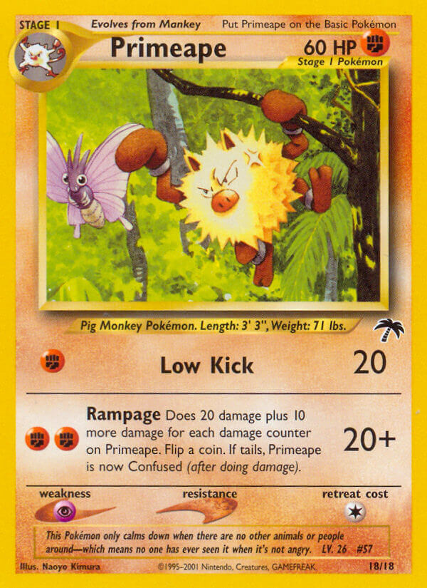 Primeape (18/18) [Southern Islands] | Card Merchant Takapuna