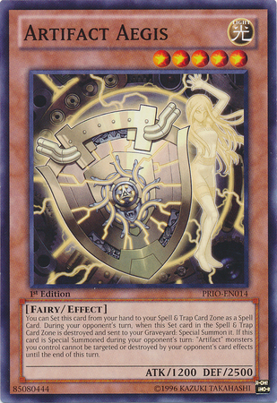 Artifact Aegis [PRIO-EN014] Common | Card Merchant Takapuna