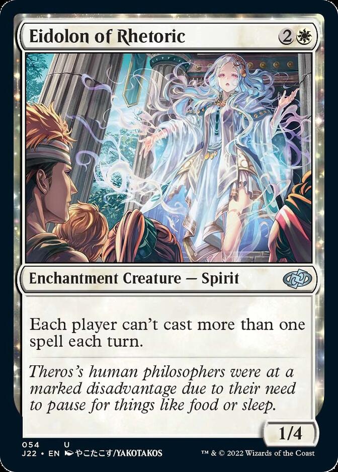 Eidolon of Rhetoric [Jumpstart 2022] | Card Merchant Takapuna