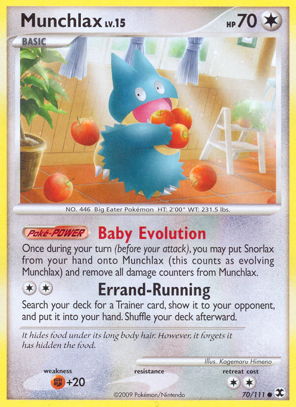 Munchlax (70/111) [Platinum: Rising Rivals] | Card Merchant Takapuna