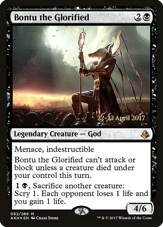 Bontu the Glorified [Amonkhet Prerelease Promos] | Card Merchant Takapuna