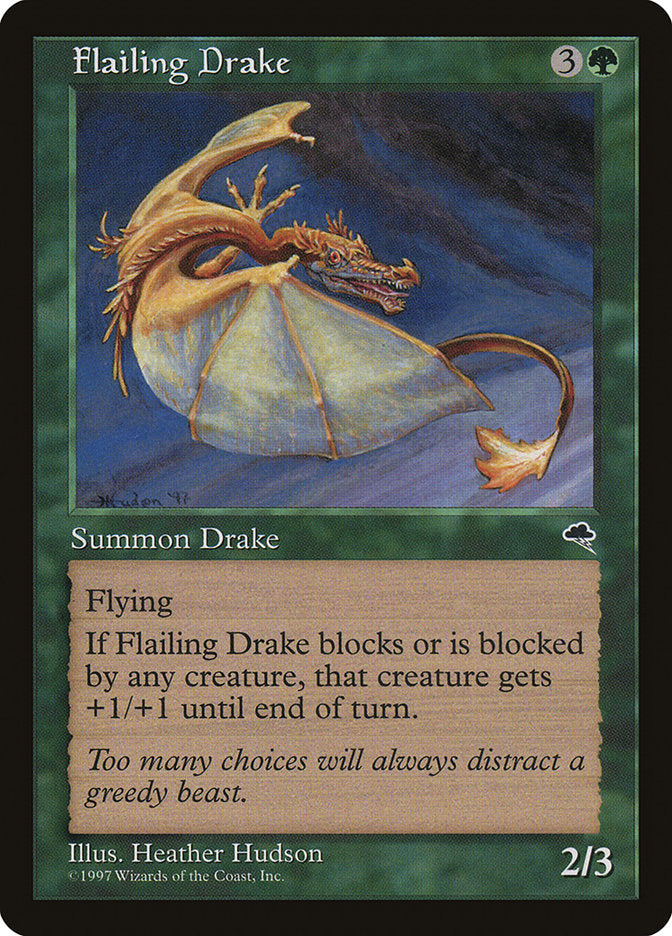 Flailing Drake [Tempest] | Card Merchant Takapuna