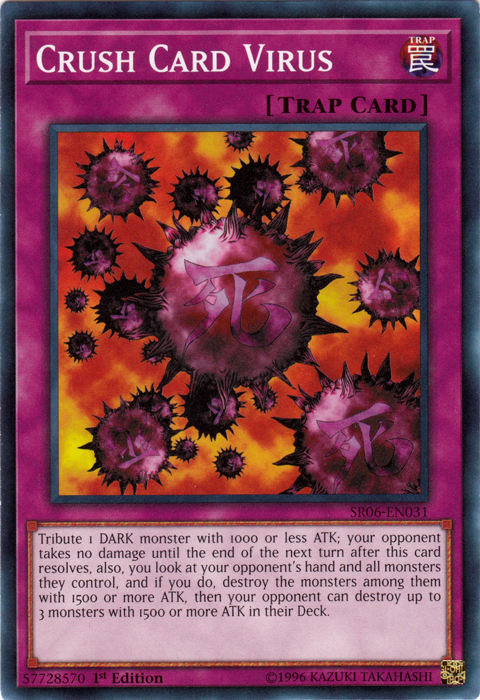 Crush Card Virus [SR06-EN031] Common | Card Merchant Takapuna