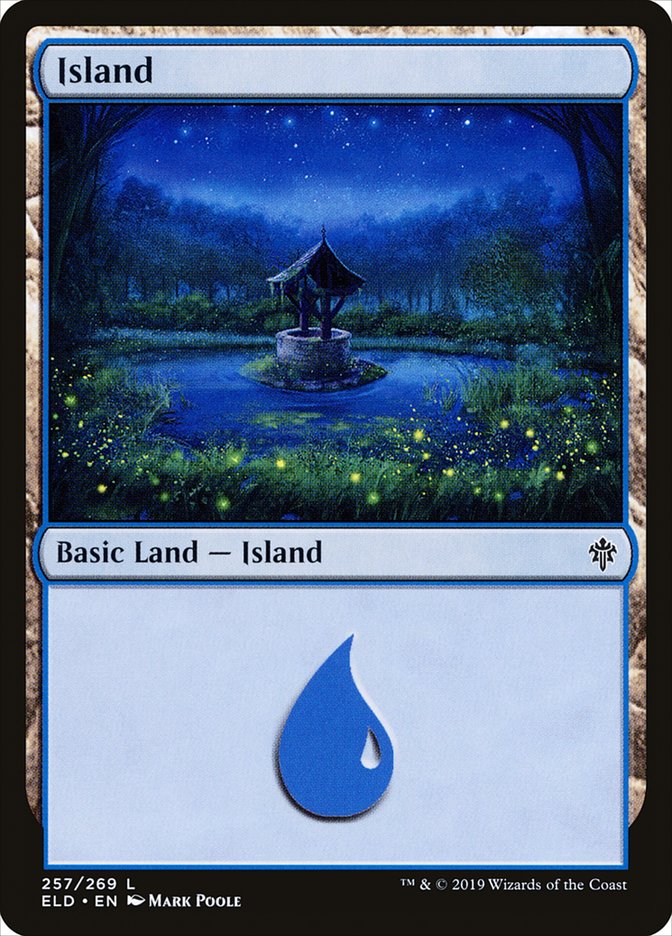 Island (257) [Throne of Eldraine] | Card Merchant Takapuna